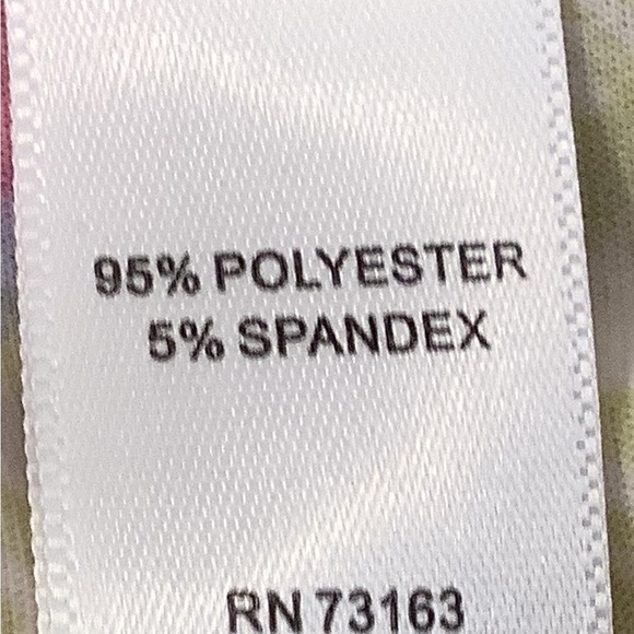 Melissa Paige Dress Size Medium Multicolored Floral Present Long Sleeves V-Neck - Picture 11 of 12